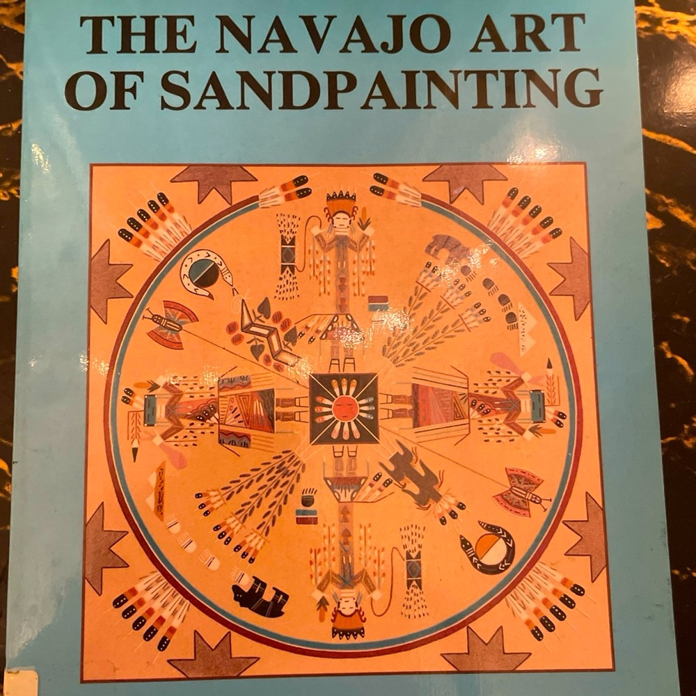 🍀 $12bundle The Navajo Art of Sandpainting, D Congdon-Martin, 1990 Paperbk Book